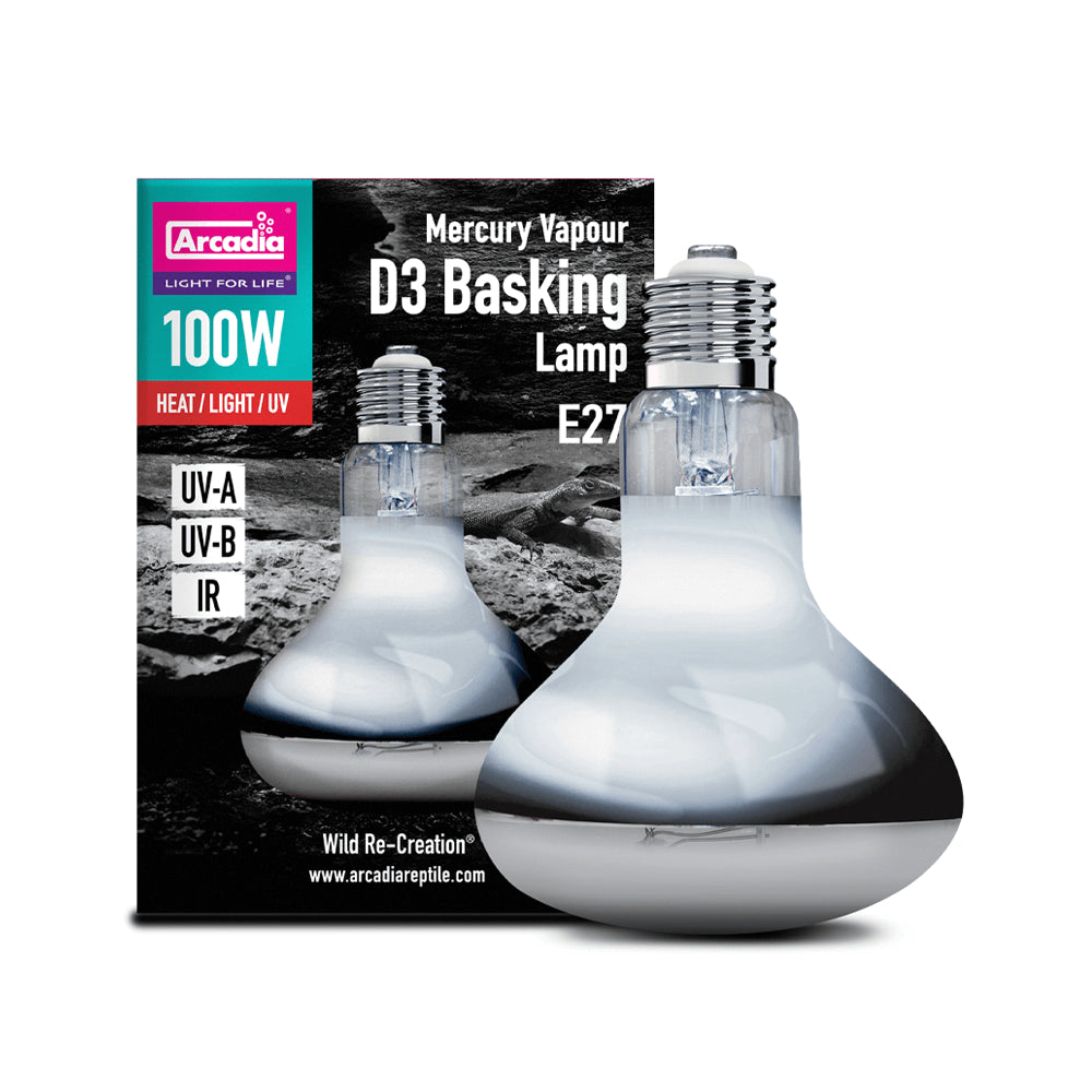 Arcadia Mercury Vapour D3 Basking Lamp